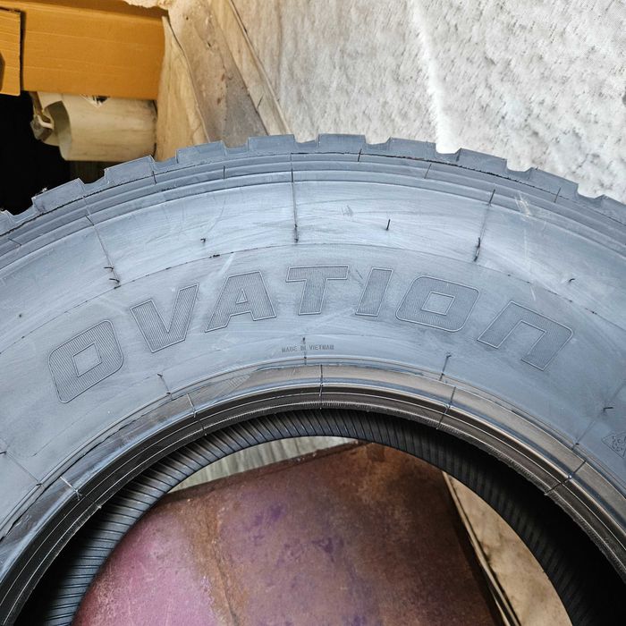 Нови гуми 13R22.5 OVATION VI-702 156/152L 20PR M+S DOT2025 266€ с ДДС