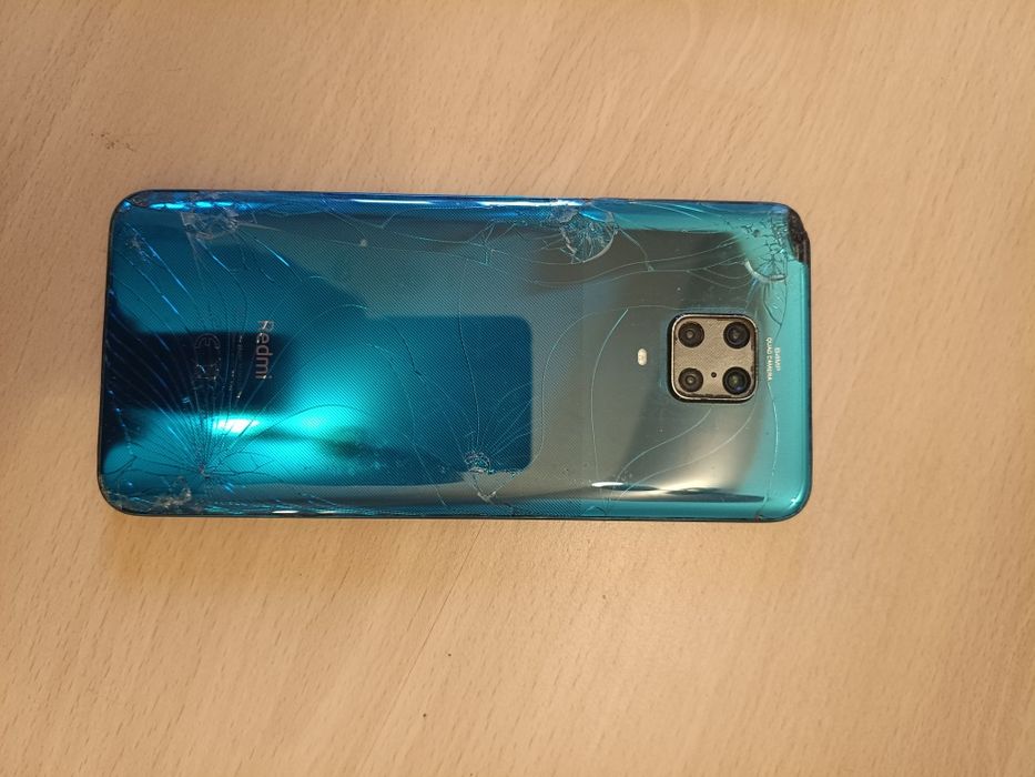 Xiaomi Redmi Note 9 Pro — рабочий, битый, на запчасти