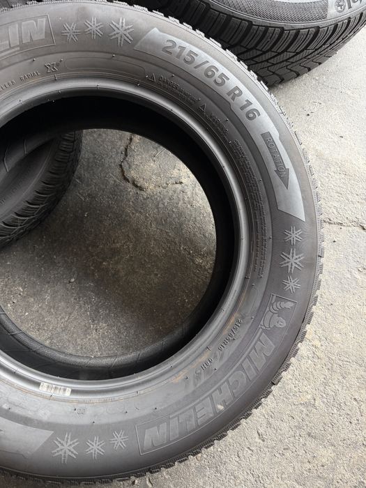 4 anvelope iarna ca NOI 215/65/16 , Michelin , 8.3 mm