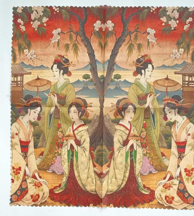 Лот 10 броя салфетки-паяжинки за колекция