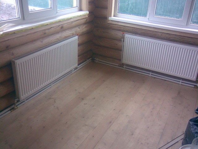 Установка монтаж 2 х конрныйх котлов