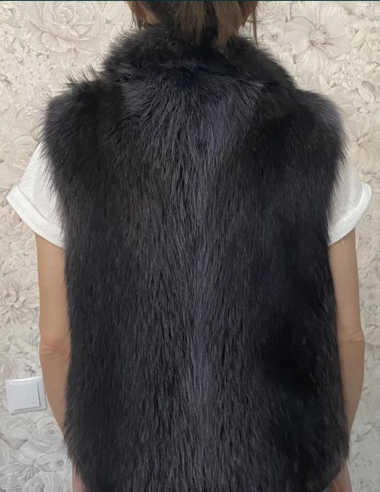 Женский Меховой жилет.