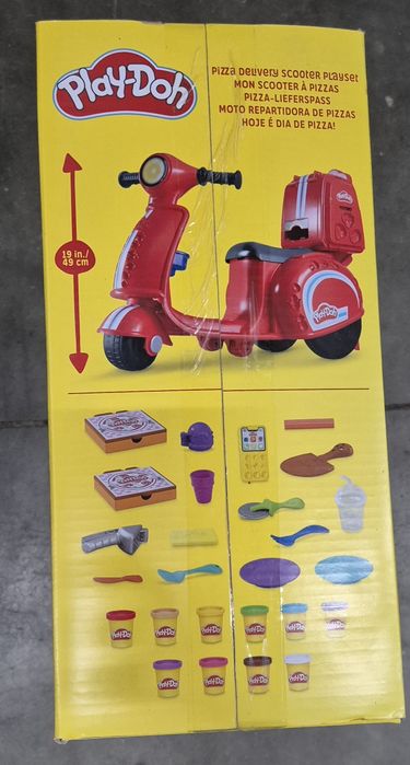 Plastelina Play-doh scooter de livrare pizza