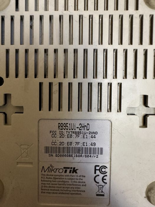 Mikrotik RB951Ui-2HnD