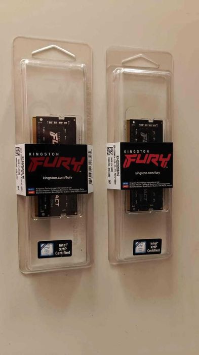 Kit 32GB DDR4 3200MHz Memorie Laptop Kingston FURY Impact Sigilat Nou