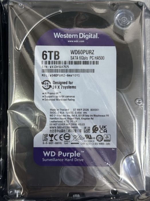 Жесткий диск 6 Tb