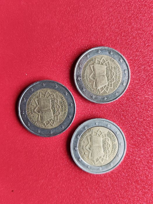 Moneda 2 euro circulata