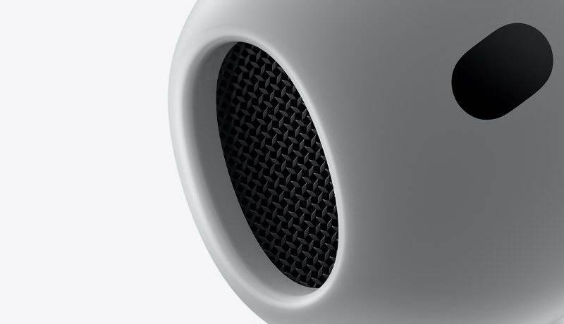 APPLE AIRPODS 4TH GEN, бял цвят/Voice Isolation