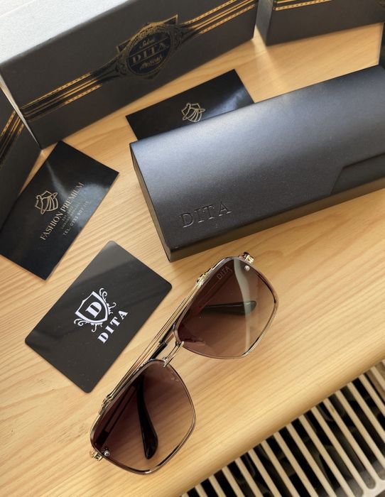 Ochelari de soare DITA Mach One Brown Gold Luxury – model premium, design exclusiv