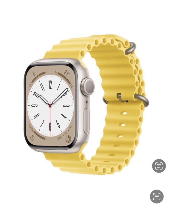 Curea Husa Folie Silicon Clema Metal Ceas Apple Seria 1 - 10
