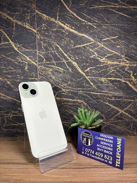 Iphone 15/128/Garantie 2 ani Centrul de Telefoane/rate