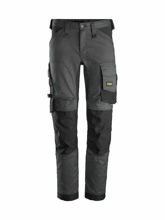 Pantaloni de lucru Snickers 6341 AllroundWork Stretch, Noi/Sigilați