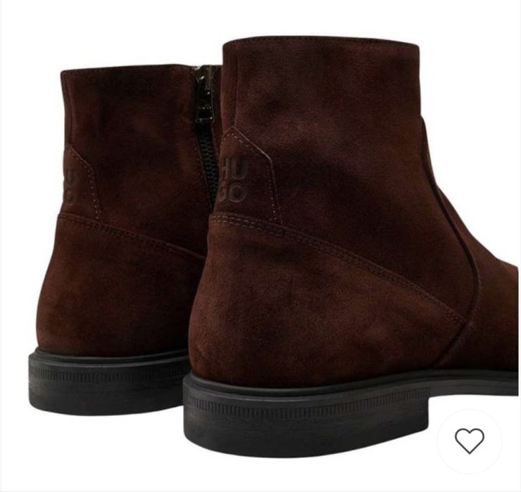 Нови мъжки боти HUGO (Hugo Boss), естествена кожа, №44