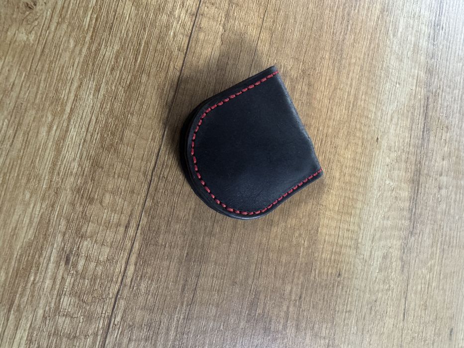 Ръчноизработен кожен монетник