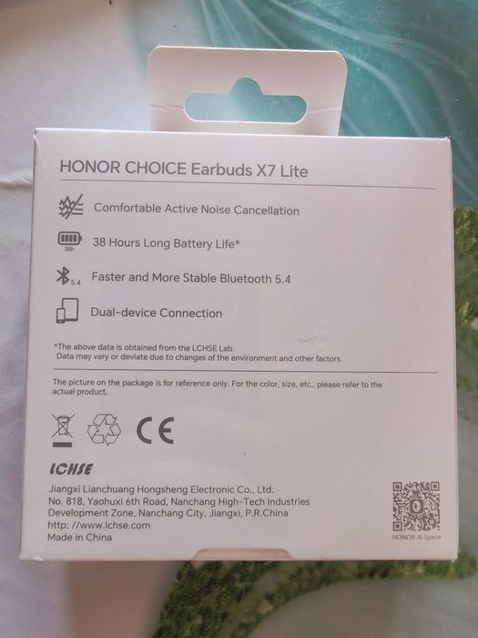 Продам блютуз наушники Honor
