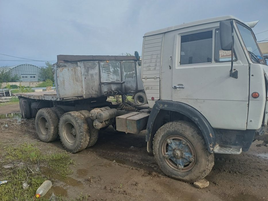 Камаз длинномер с полуприцепом
