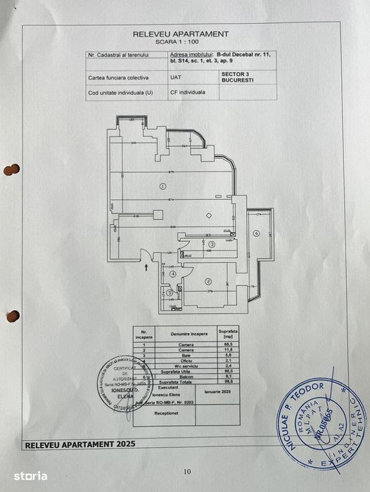 Apartament unic în zonă