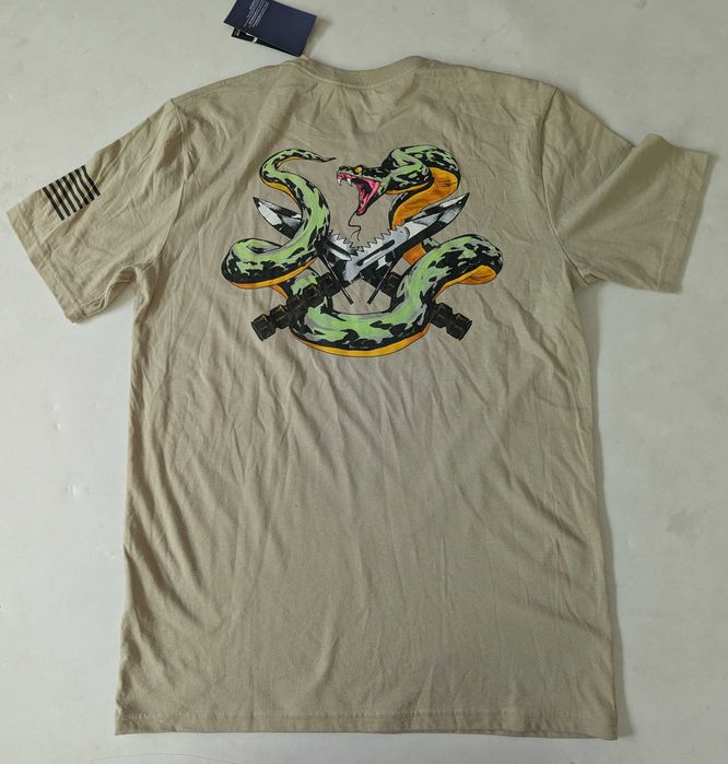 Under Armour Freedom Snake Knife мъжка кафява тениска от Сащ