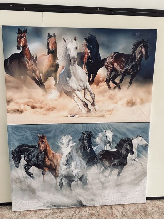 Картины разные натуральная кожа