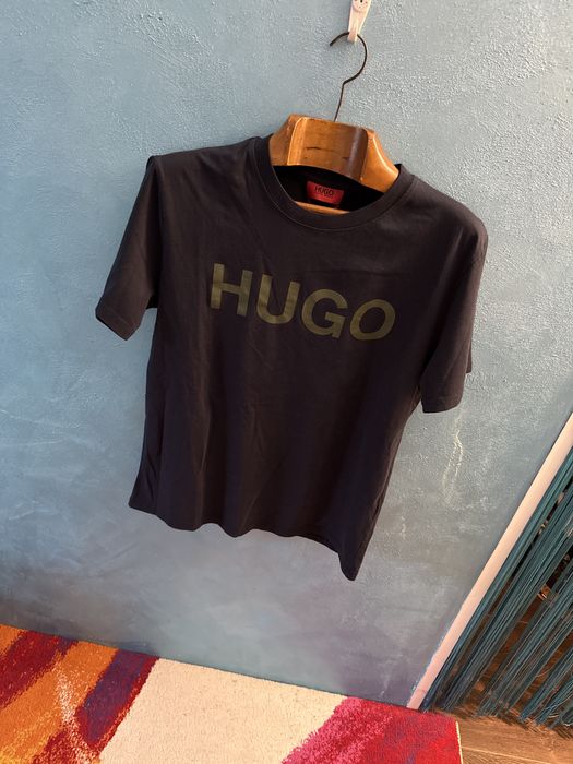 Tricou Hugo albastru Premium
