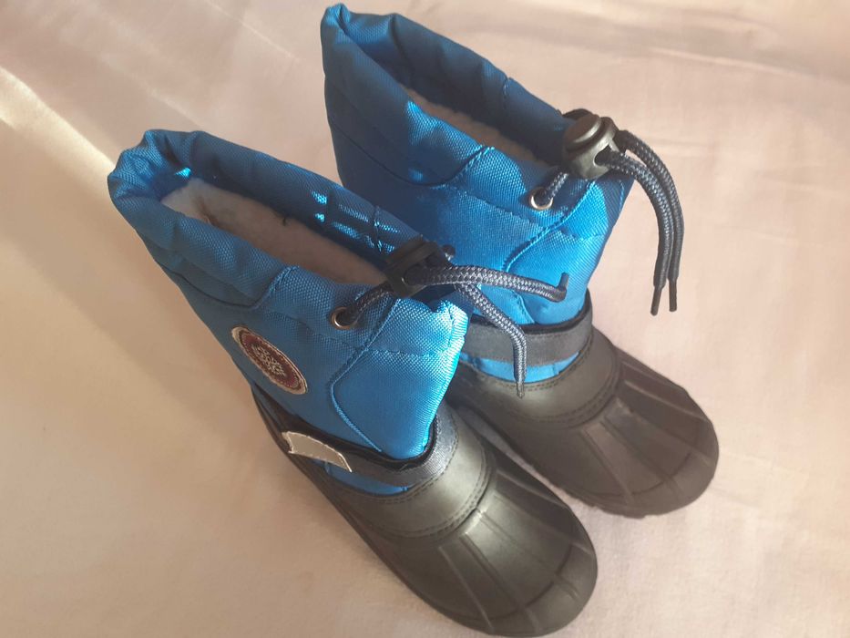 Cizme imblanite pentru copii, marime 31 (interior cca. 20cm), noi