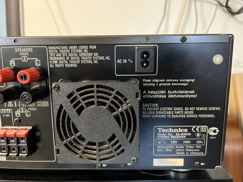 Receiver Technics SA-DX930