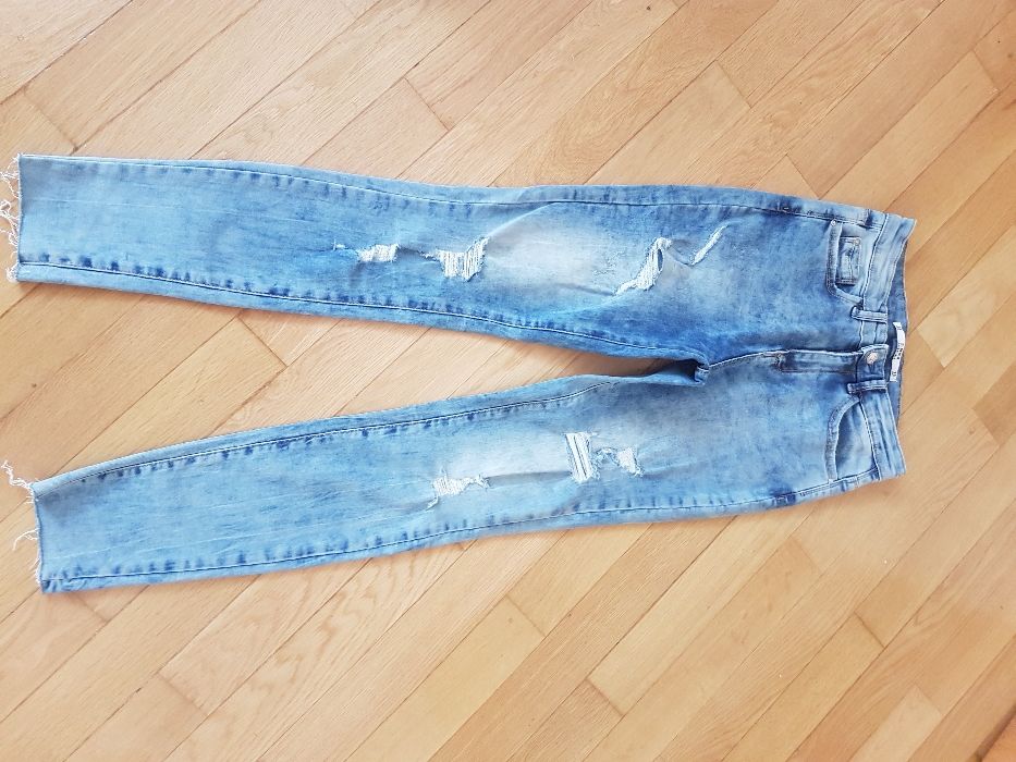 Ефектни дамски дънки и панталон ,размер 38