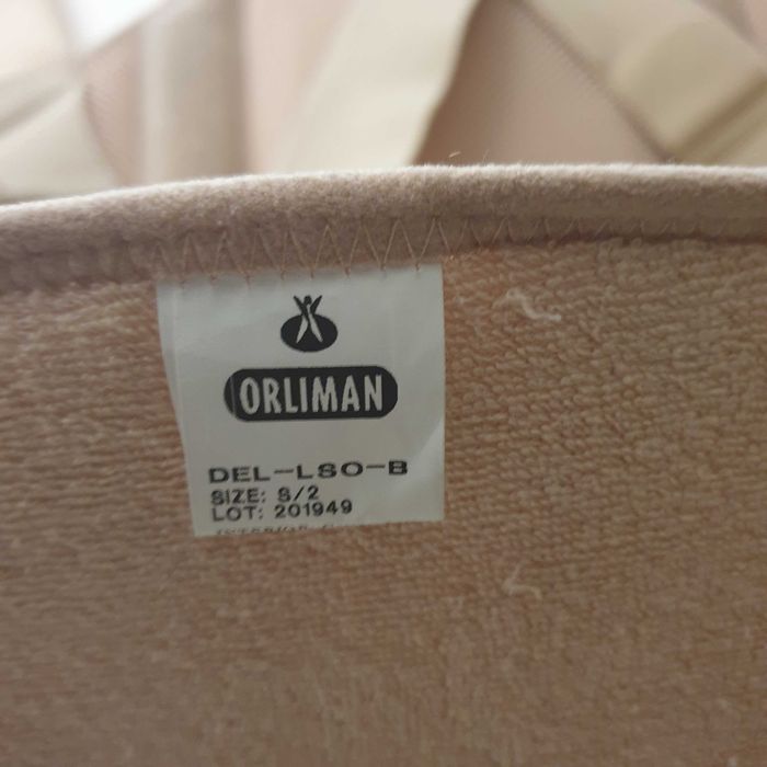 Semi-rigid dorso lumbar back supports - Orliman corset