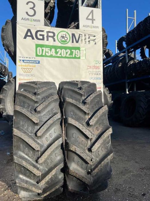 Cauciucuri radiale 360/70R24 noi pentru tractor spate marca BKT