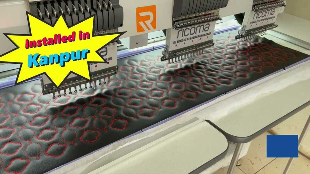 Промышленная четырехголовочная (12 цветная) вышивальная машина MT-1204