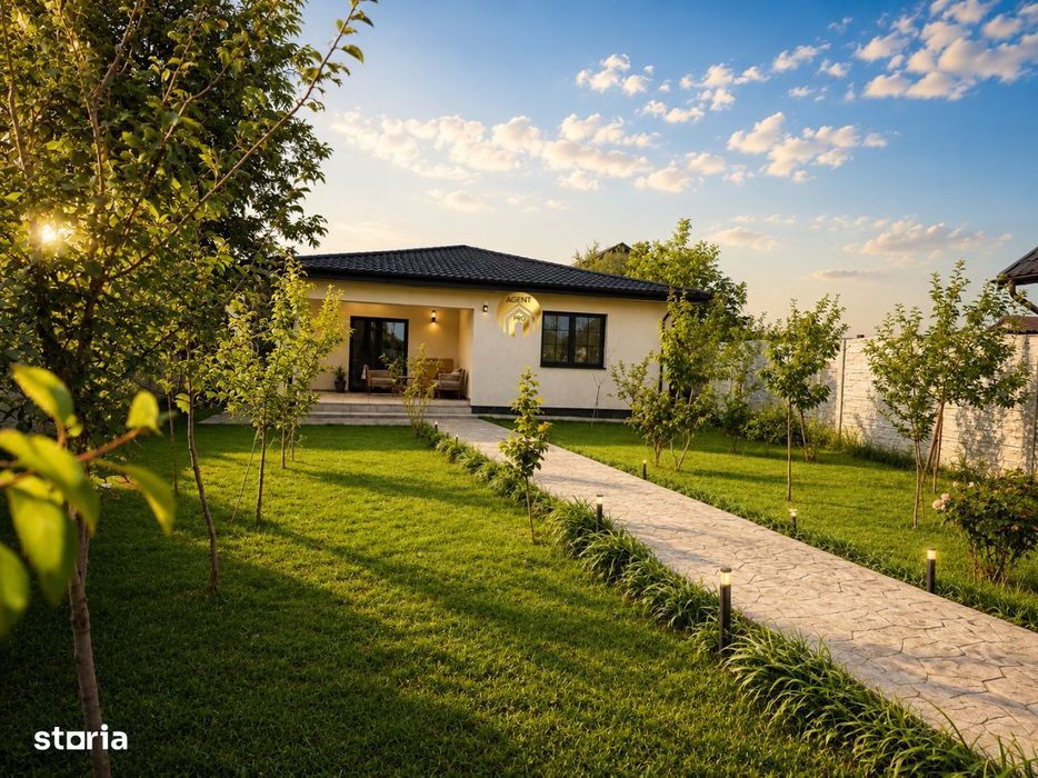 Casa individuala de vanzare in Cornetu – teren generos de 739 mp