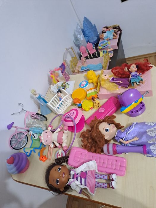 Păpuși Lot jucarii Barbie,dr Plușica Sofia Elsa