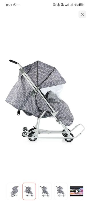 Продам санки - коляска Nika