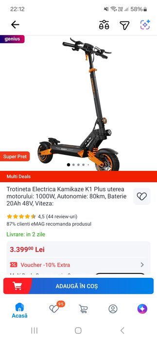 Kamikaze K 1 plus