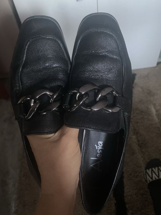 Pantofi piele naturala