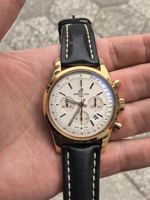 Breitling Transocean Chronograph 18K Rose Gold
