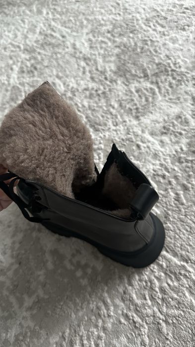 Зимние ботинки с мехом