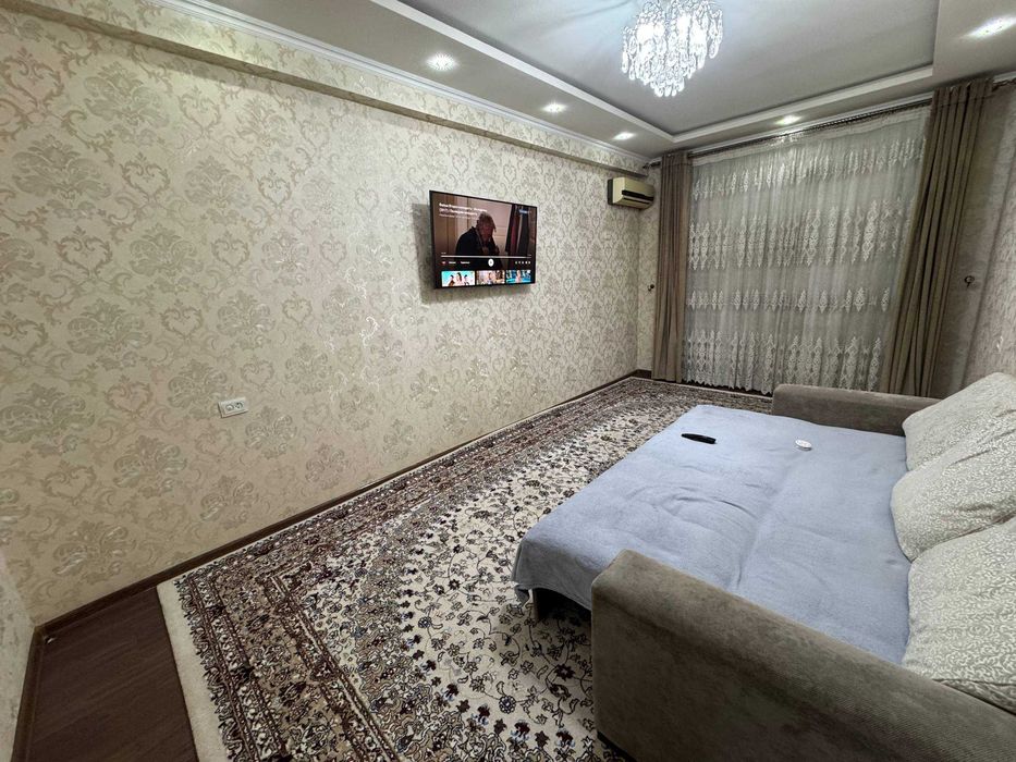2х комнатная квартира на 4 этаже 50кв/м, в Самарканде