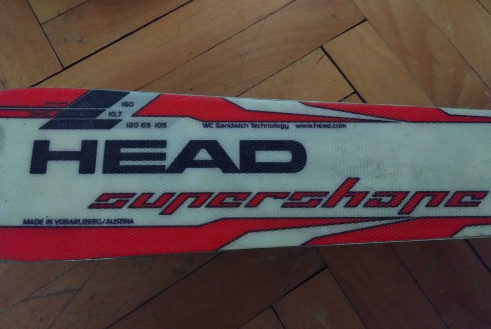 Ски и обувки "Head", щеки