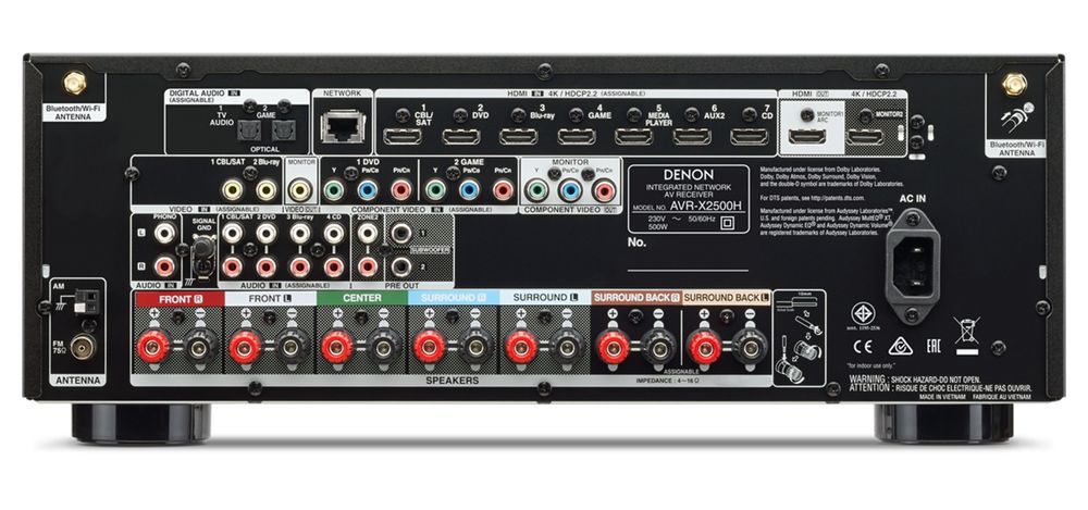 AV-ресивер Denon AVR-X2500H