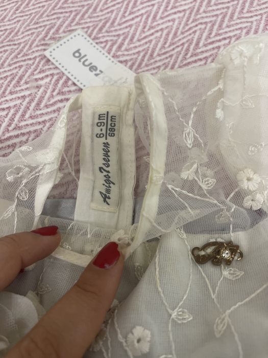 Платье для девочке на 9 месяц