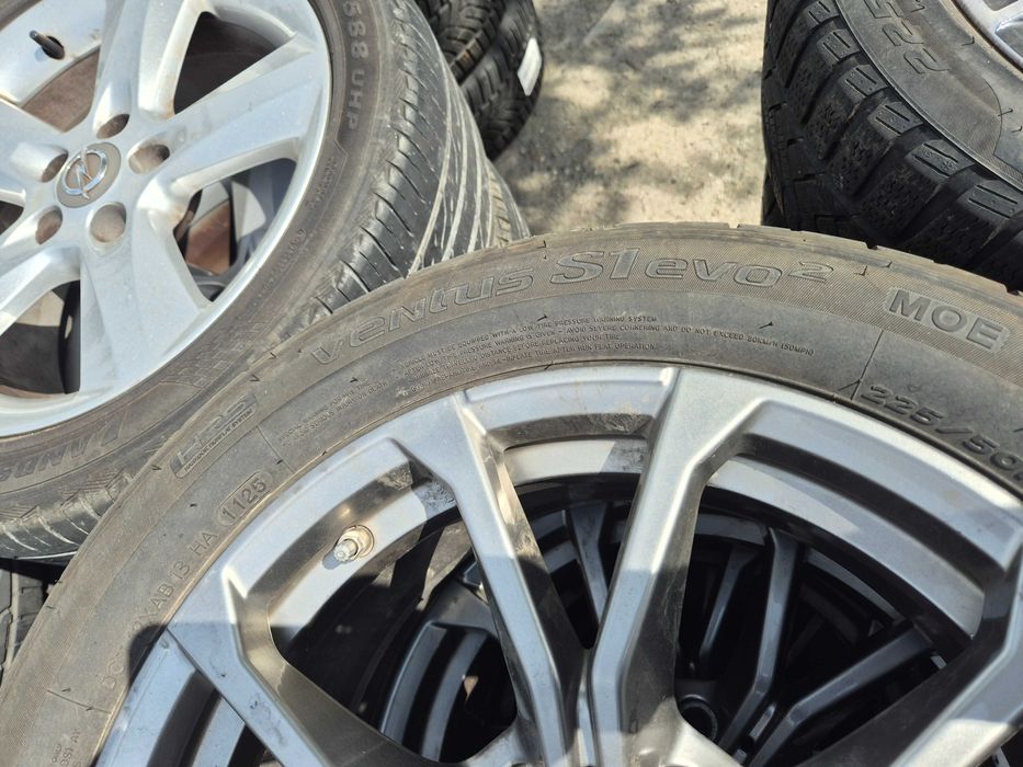 2 Anvelope de VARA - 225/50/17 - Hankook - RUN FLAT MOE - CA NOI - DOT 2025 !