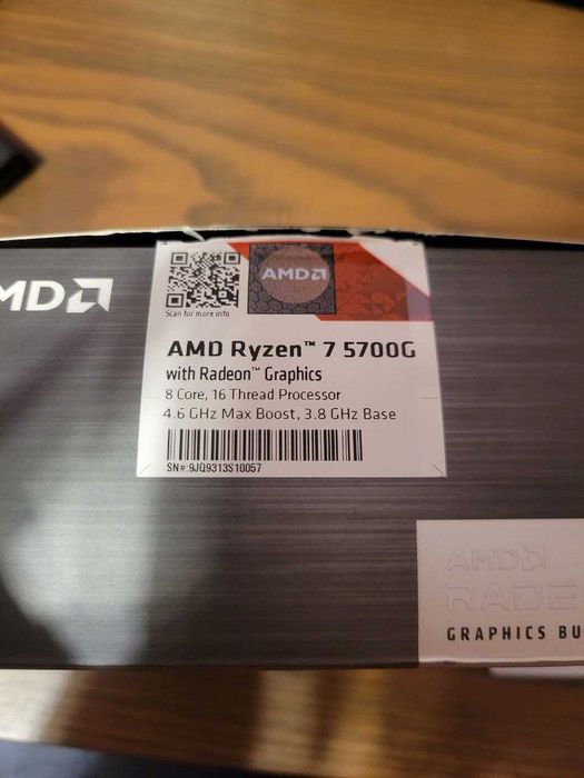 Ryzen 5700g + и дъно ASUS X470 PRO AM4 сокет - перфектни