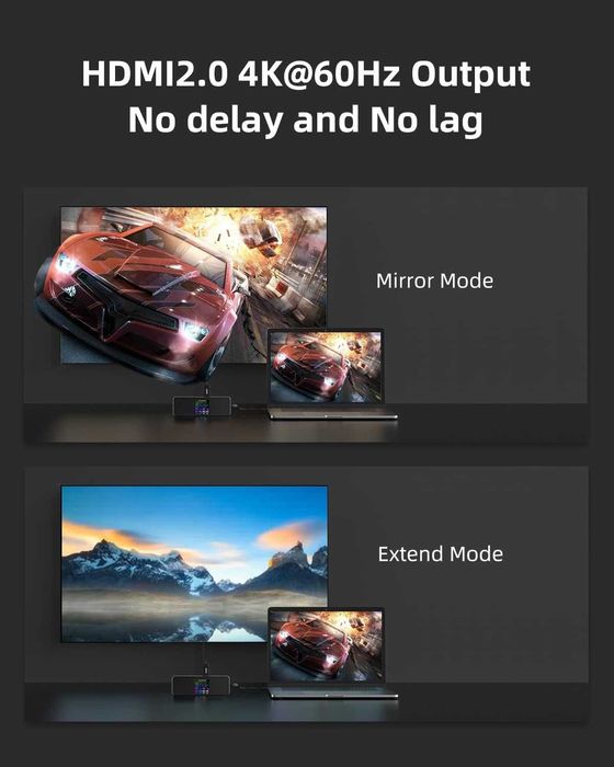 Vand Smart hub Dockcase 8 in 1