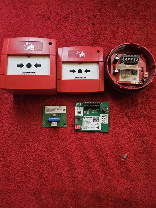 Buton panica si sirena antiincendiu