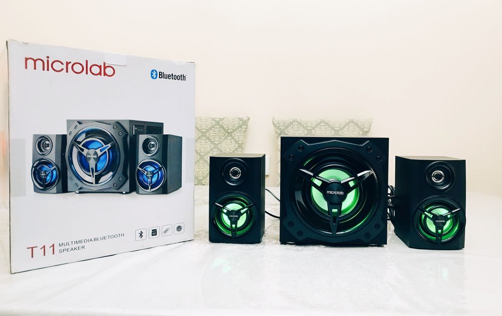 Сабвуфер Microlab T11 - это мультимедийная акустика для геймеров.