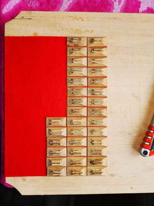 Papuceala/Aliniere Claviatura Acordeon Hohner Verdi/Tango/Weltmeister