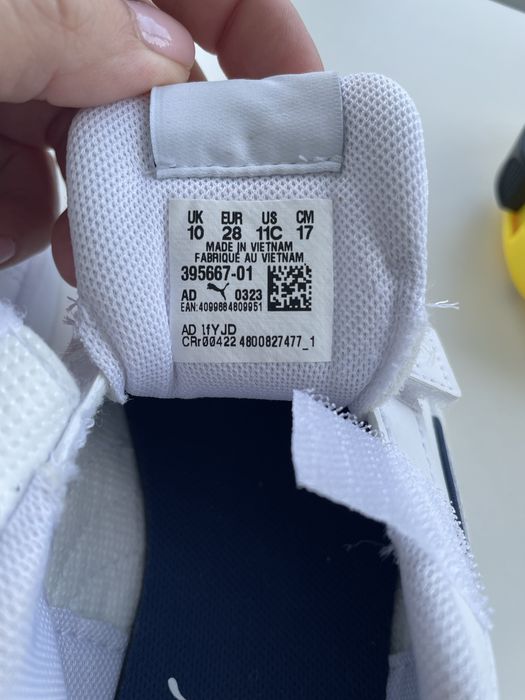 Маратонки puma 28 номер