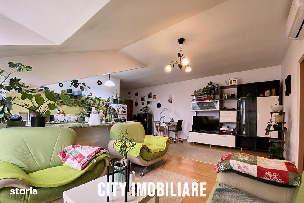 Pret excelent! Apartament 3 camere, 64 mp + balcon, mobilat, Buna Ziua