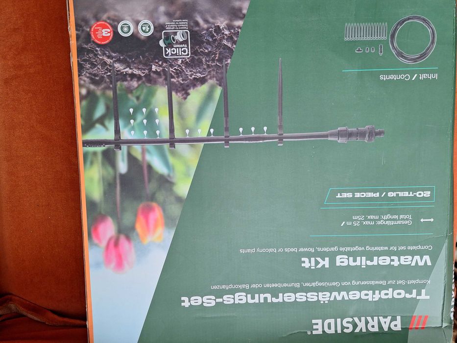 Sistem de irigare prin picurare 100 mp / 25 m liniari